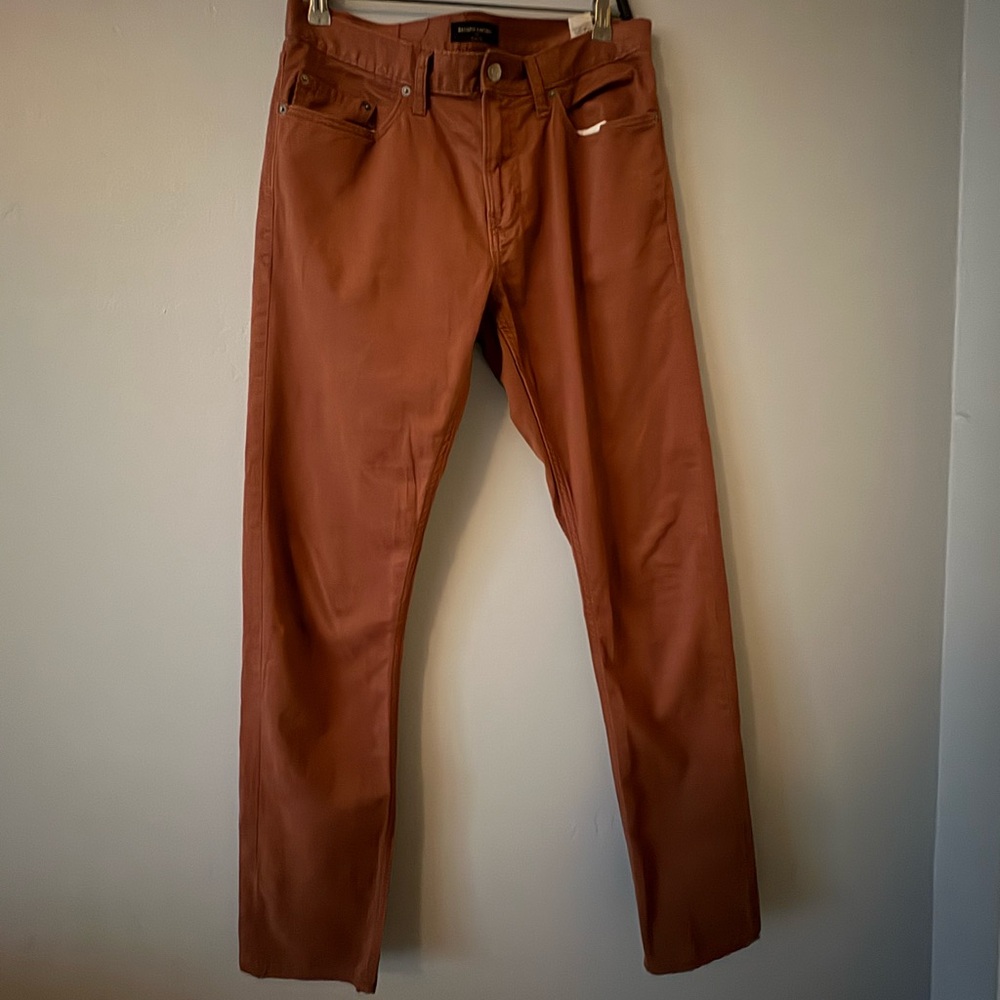 Banana Republic Rust Slim Fit Trousers, size 32